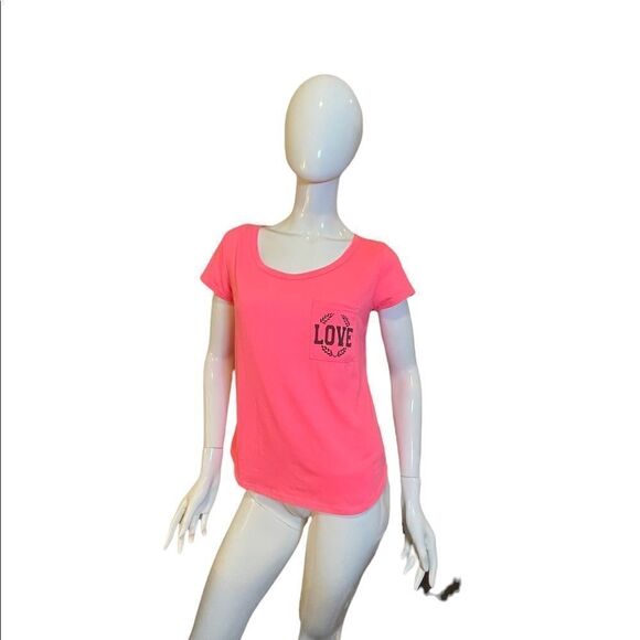 Free Kisses Graphic Love Short Sleeve Tee Medium - Picture 15 of 16